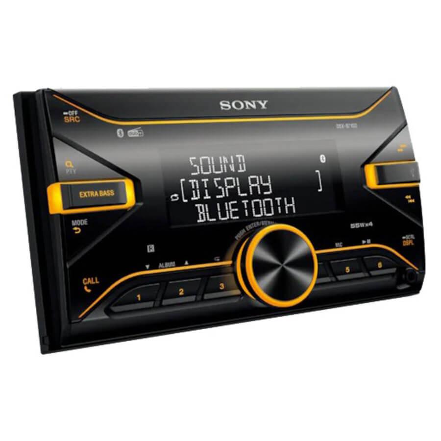 Sony DSX-B710KIT autoradio 2 DIN DAB+ con Bluetooth, Car Play e LCD a 3 righe - TechSoundSystem.com