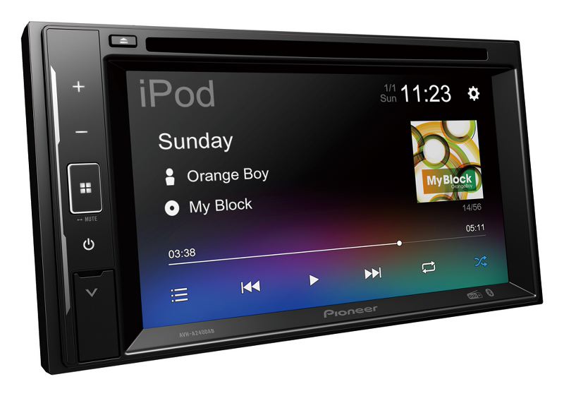 Pioneer AVH-A240DAB autoradio 2 DIN lettore CD/DVD da 6,2", DAB+, USB - TechSoundSystem.com