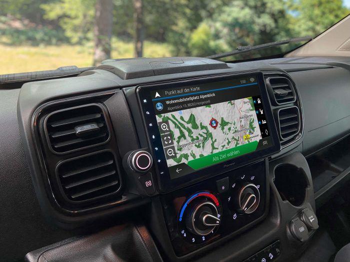 Pioneer AVIC-Z1000D33-CHR Autoradio Sistema AV di navigazione con schermo da 9 pollici per Fiat Ducato 7, Apple CarPlay wireless, Android Auto, Wireless Mirroring, - TechSoundSystem.com