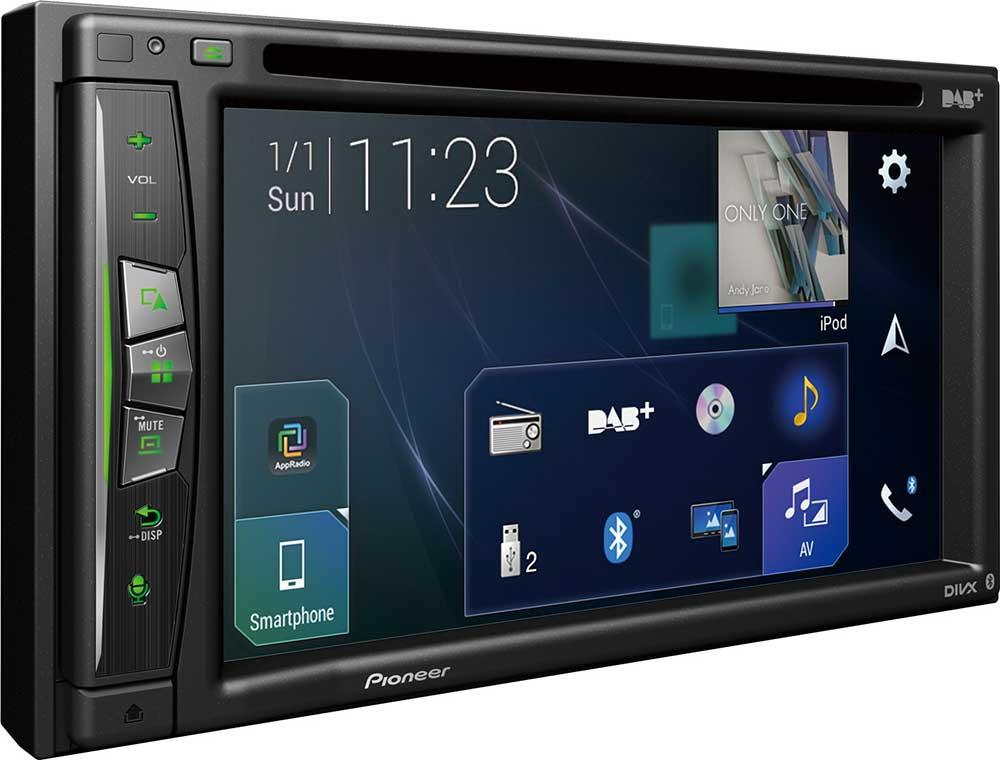 Pioneer AVIC-Z730DAB autoradio con GPS 2 DIN con Wi-Fi, navigazione, wireless carplay, DAB+ - TechSoundSystem.com