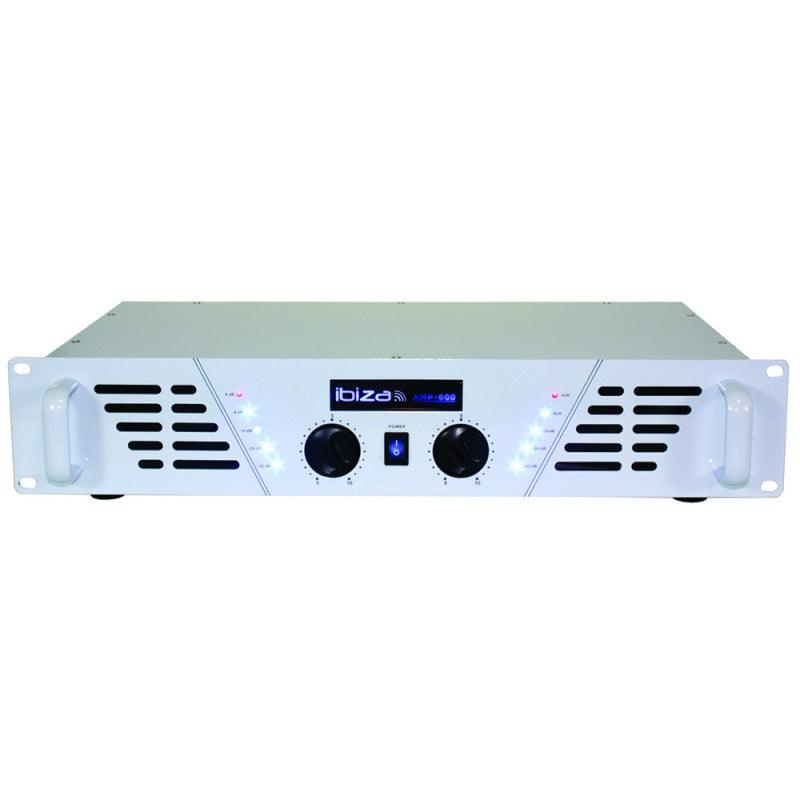 IBIZA SOUND AMP600-WH - TechSoundSystem.com