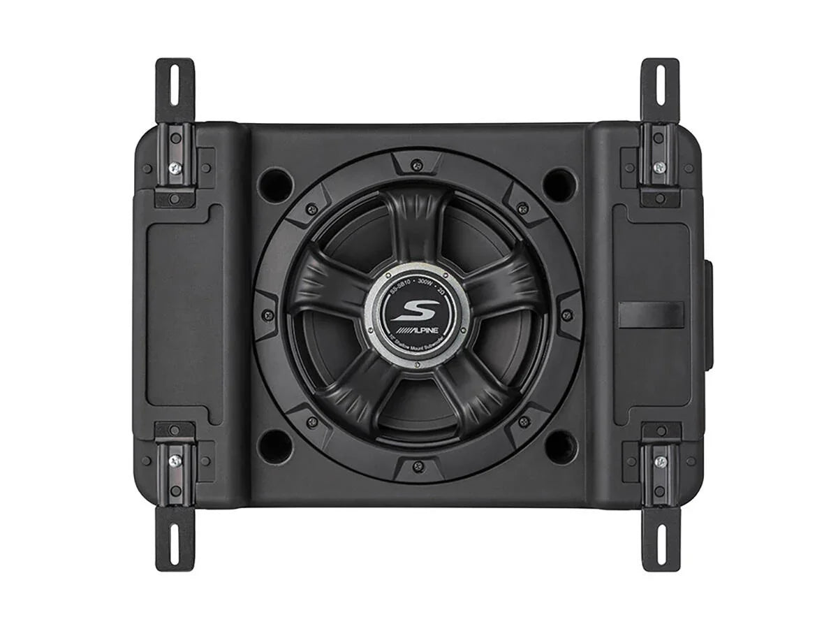 Alpine SS-SB10 Subwoofer sottosedile poco profondo da 10" / 25 cm da 300W RMS