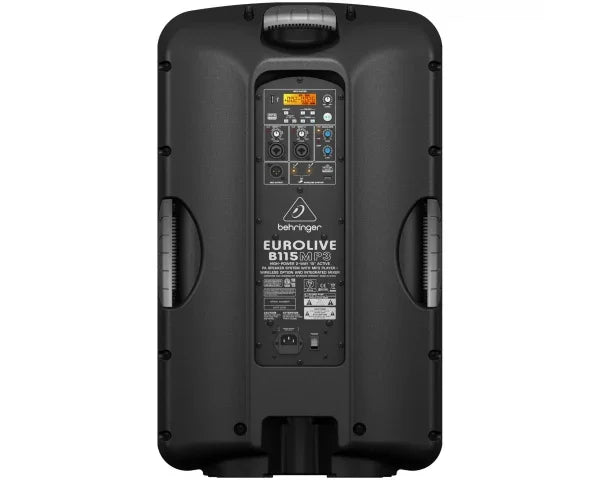 BEHRINGER B115-MP3 EUROLIVE CASSA ATTIVA 1000 WATT 15" 2 INGRESSI + LETTORE MP3 + WIRELESS READY EX-DEMO