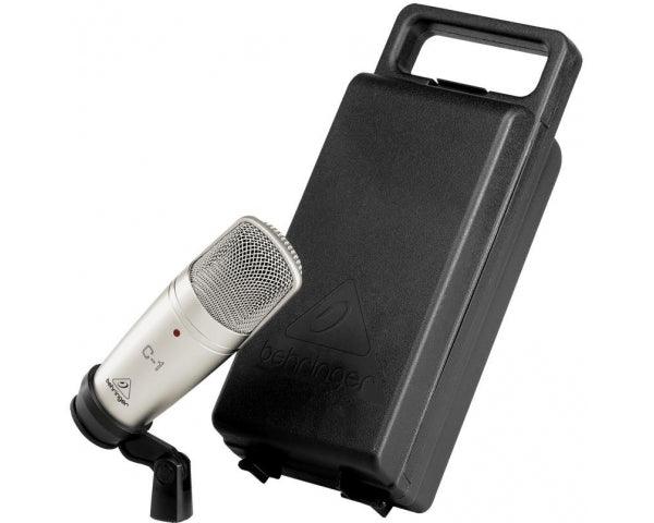 BEHRINGER C1 MICROFONO DA STUDIO A CONDENSATORE + CUSTODIA - TechSoundSystem.com