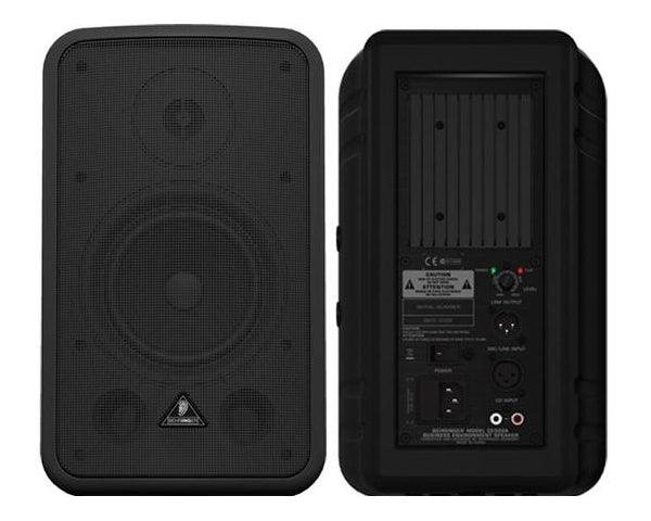 BEHRINGER CE500A-BK CASSA MONITOR DA INSTALLAZIONE 80W ATTIVO NERO + SUPPORTO DA MURO - TechSoundSystem.com