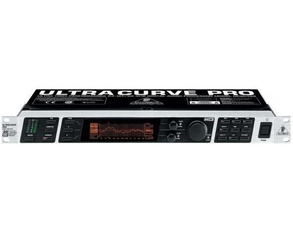 BEHRINGER DEQ2496 ULTRACURVE-PRO EQUALIZZATORE 24-BIT 96-KHZ ANALIZZATORE A SPETTRO VPQ FFT 61 BANDE - TechSoundSystem.com