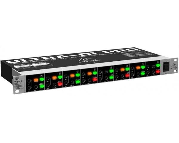 BEHRINGER DI800 ULTRA-DI-PRO DIRECT BOX ATTIVA 8 CANALI DI-BOX DI-800 AD UNA UNITA RACK - TechSoundSystem.com