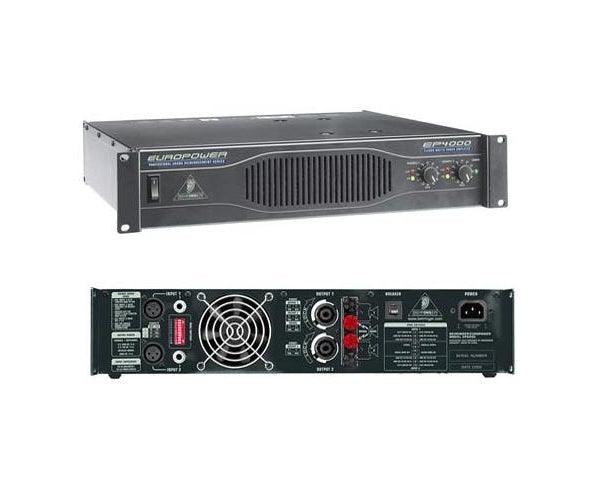 BEHRINGER EP4000 EUROPOWER FINALE DI POTENZA 2 CANALI ATR 4000W CLASSE H - TechSoundSystem.com