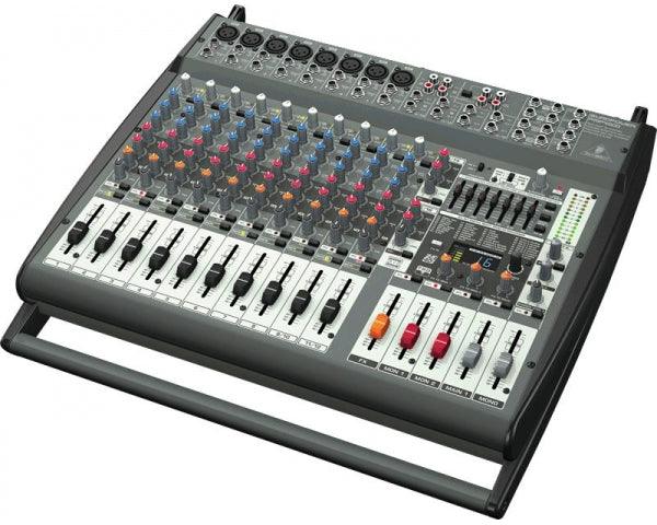 BEHRINGER PMP4000 EUROPOWER MIXER AMPLIFICATO 16 CANALI EFFETTI 1200 WATT 8 XLR MIC IN 4 STEREO - TechSoundSystem.com