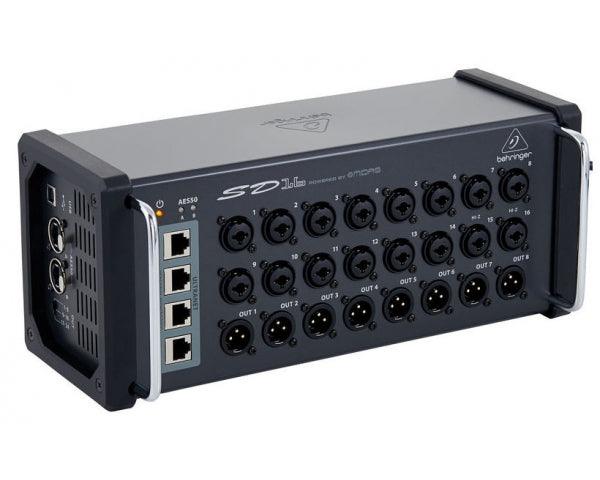 BEHRINGER SD16 DIGITAL SNAKE STAGEBOX 16 PREAMPLIFICATORI MICROFONICI MIDAS 8 USCITE AUX KLARK TEKNIK AES50 CONTROLLO REMOTO - TechSoundSystem.com