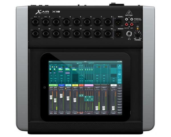 BEHRINGER X18 MIXER DIGITALE X-AIR WIFI IPAD IOS / ANDROID 16 PREAMPLIFICATORI MIDAS 12 BUS - TechSoundSystem.com