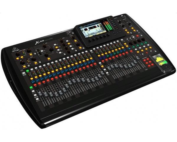 BEHRINGER X32 MIXER DIGITALE 32 PREAMPLIFICATORI MIDAS 2 AES50 SUPERMAC KLARK TEKNIK 40 IN 25 BUS - TechSoundSystem.com