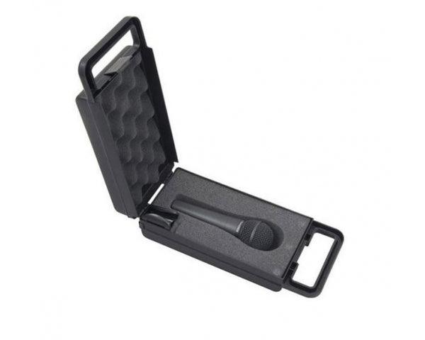 BEHRINGER XM8500 MICROFONO DINAMICO PER VOCE CANTO KARAOKE + PINZA CLAMP + CUSTODIA RIGIDA ABS - TechSoundSystem.com