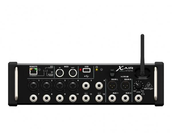 BEHRINGER XR12 MIXER DIGITALE X-AIR IPAD ANDROID WIFI USB LAN 12 CANALI 4 PREAMPLIFICATORI MICROFONICI MIDAS EFFETTI KLARK TEKNIK - TechSoundSystem.com
