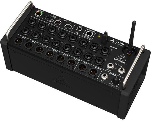 BEHRINGER XR18 MIXER DIGITALE X-AIR IPAD ANDROID WIFI USB LAN 18 CANALI 12 BUS 16 PREAMPLIFICATORI MICROFONICI MIDAS EFFETTI KLARK TEKNIK - TechSoundSystem.com