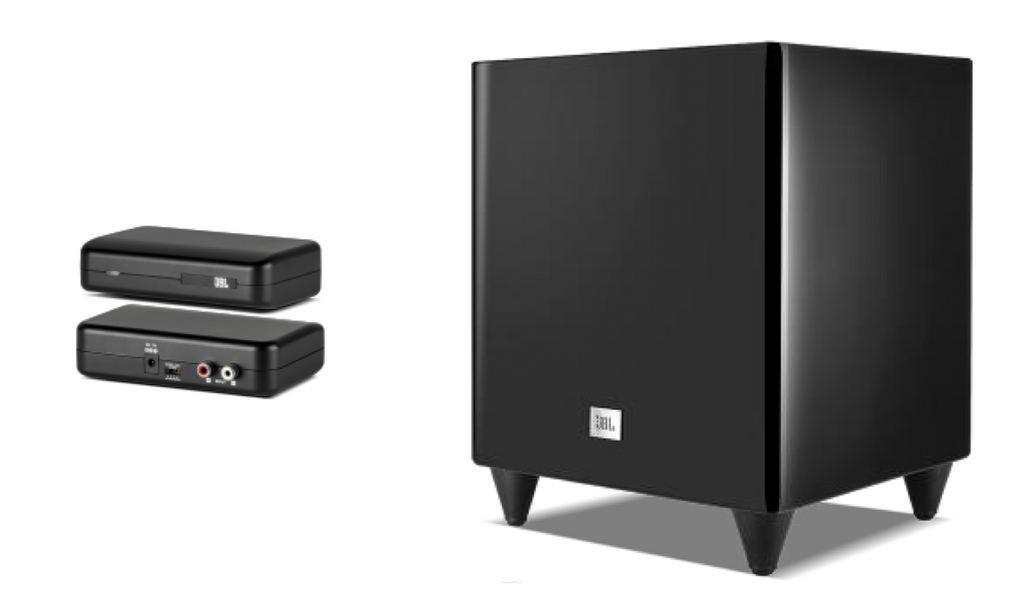 JBL SUB80P Subwoofer attivo WIRELESS in sospensione pneumatica 200W - TechSoundSystem.com
