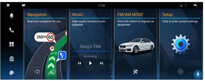 Hardstone HS BEN15-ULZ12-0 Autoradio Android per Mercedes (2012-2021) con sistema NTG 5.0 - TechSoundSystem.com