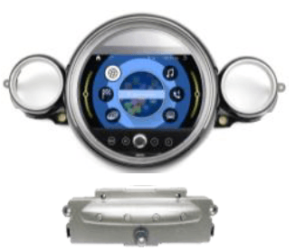 Hardstone HS BMN13-ALZ-2 Autoradio per BMW MINI R54 (2007-2010), Android 13 con finitura CD SILVER - TechSoundSystem.com