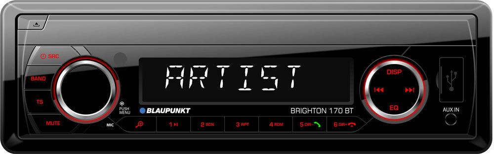 Blaupunkt Brighton 170 BLK125 autoradio 1 DIN Bluetooth - TechSoundSystem.com