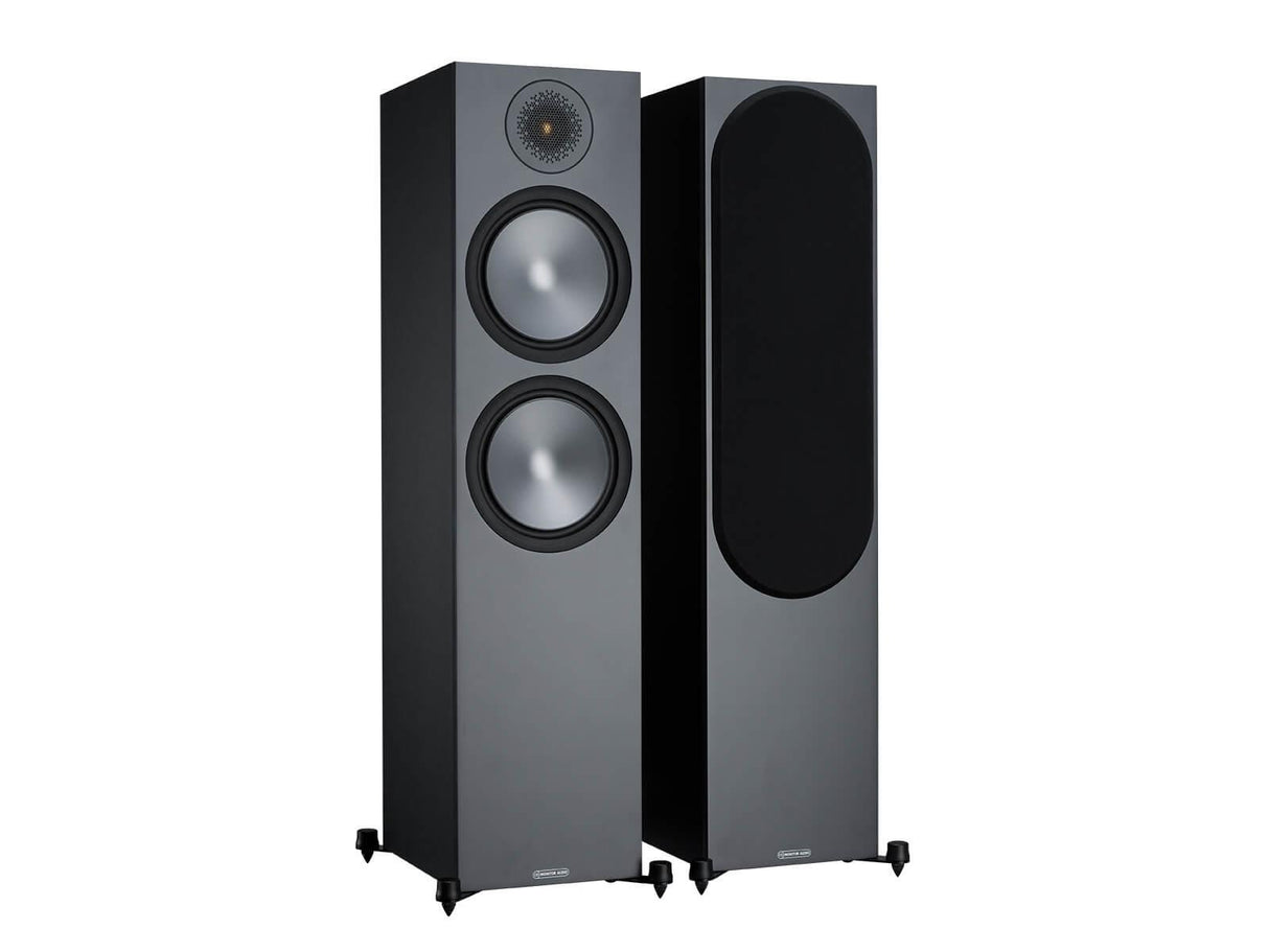 MONITOR AUDIO BRONZE 500 6G diffusori da pavimento bass reflex 2 vie mezzo 200 watt coppia - TechSoundSystem.com