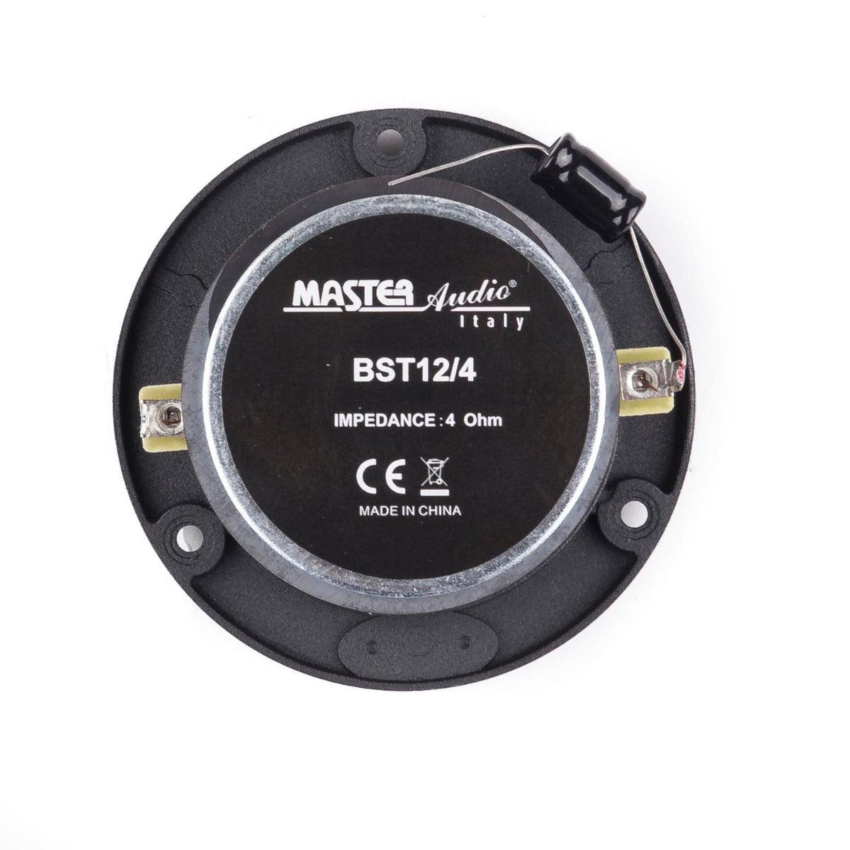 Master Audio BST12/8 Tweeter bullet a compressione 350W, 8 ohm, 98dB (COPPIA) - TechSoundSystem.com