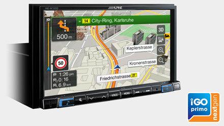 Alpine INE-W720DC autoradio per camper mappa TomTom, Apple CarPlay e Android Auto - TechSoundSystem.com