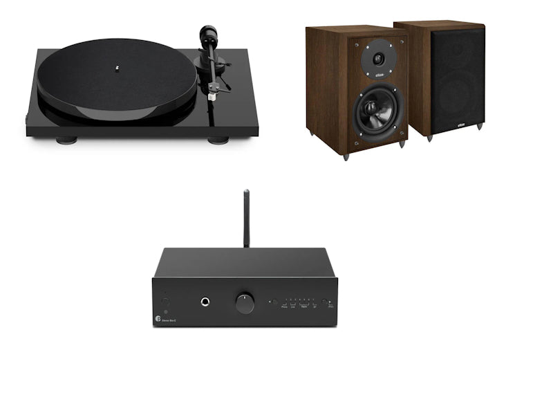 BUNDLE HIFI: Pro-ject Stereo Box E+ Pro-ject E1 + Eltax Monitor I