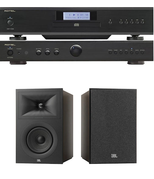 Rotel A-11 MKII + Rotel CD-11 MKII + JBL 250B Amplificatore integrato 50+50W + Lettore CD Hi-Fi+ Diffusori HIfi
