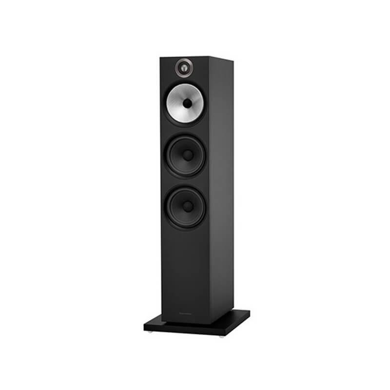 B&W 603 NERO Diffusori da pavimento COPPIA a 3 vie, bass reflex Flowport, HIGH END - TechSoundSystem.com