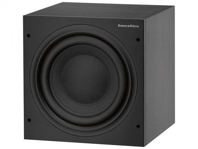 B&W ASW610 NERO Subwoofer amplificato in sospensione pneumatica - TechSoundSystem.com
