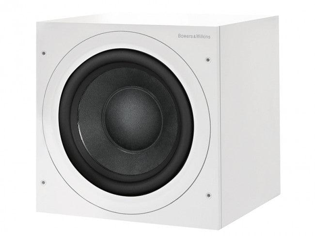 B&W ASW610XP Subwoofer amplificato in sospensione pneumatica, a doppia bobina, BIANCO - TechSoundSystem.com