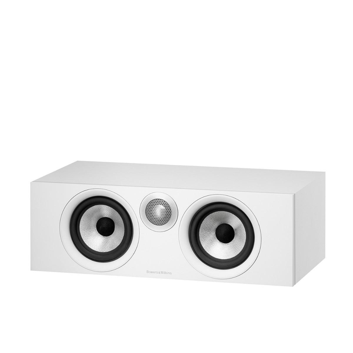 B&W HTM6 Canale centrale a 2 vie, bass reflex Flowport, 2 woofer/midrange, BIANCO - TechSoundSystem.com