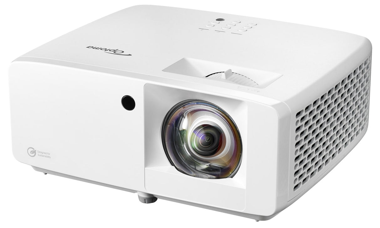 OPTOMA UHZ35ST Proiettore Home Cinema Laser, risoluzione 4K UHD , 3500 ANSI Lumen, contrasto 500.000:1
