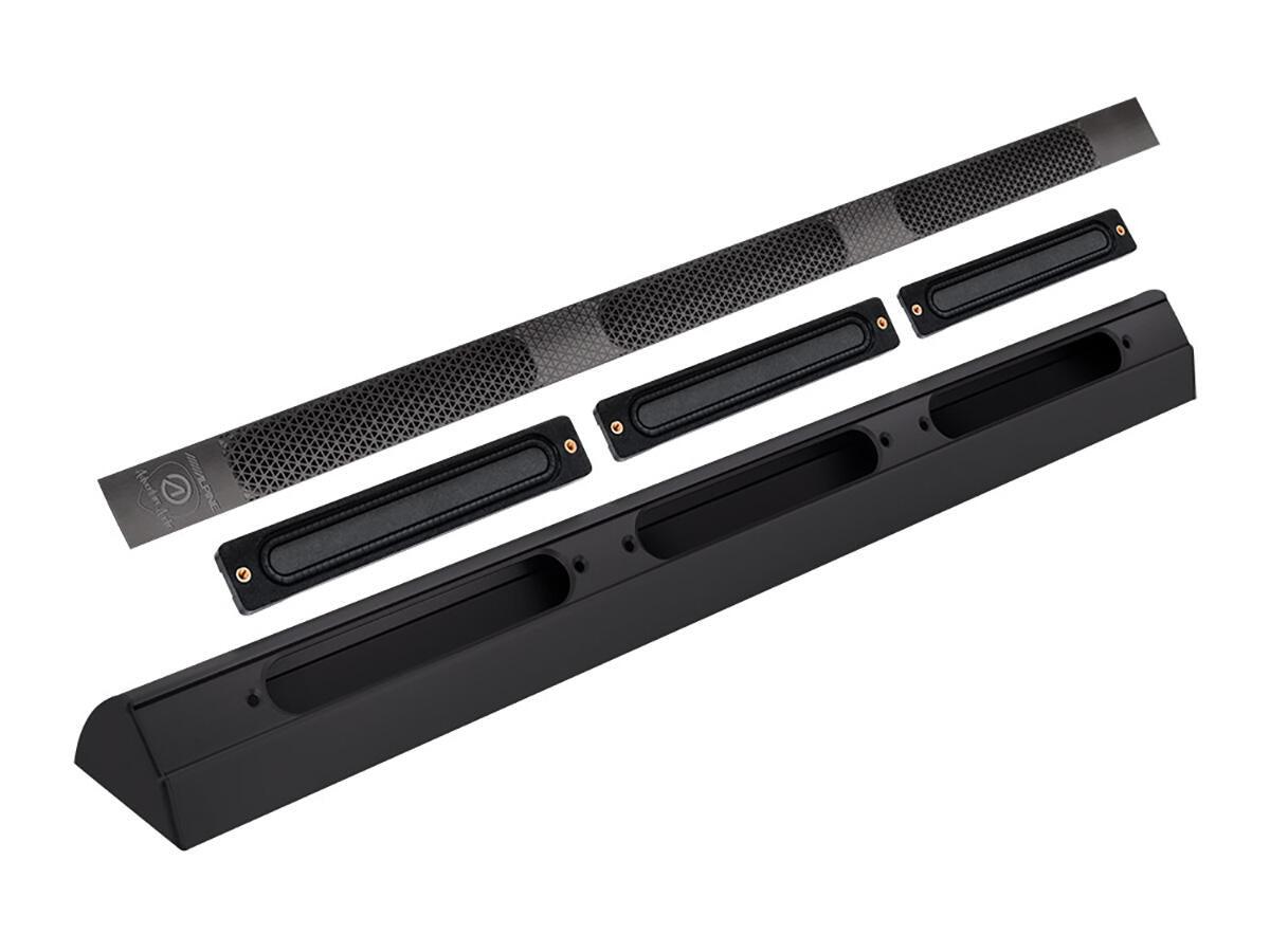 Alpine SPC-L500SB Altoparlante da cabina con montaggio superficiale Alpine Adventure Audio (lungo / nero) - TechSoundSystem.com