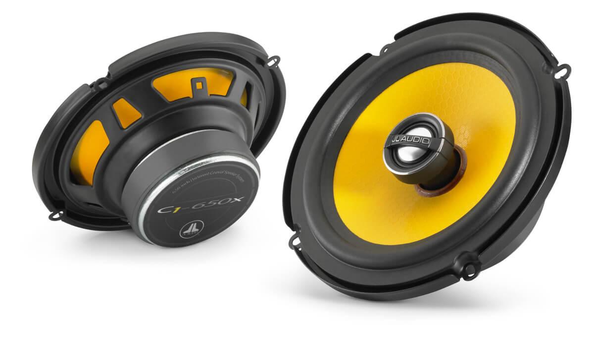 JL Audio C1-650X Altoparlanti coassiali 50 W a 4 Ohm woofer da 165mm e tweeter da 19mm - TechSoundSystem.com