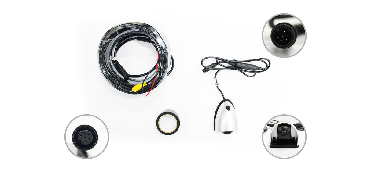 Pioneer CA-BC.010 Telecamera dome a doppia visualizzazione con copertura argentata (cavo da 20 m) - TechSoundSystem.com