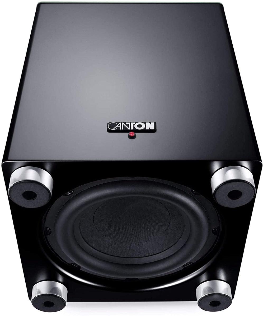 Canton SMART SUB 8 nero subwoofer wireless adatto a tutti i diffusori della serie Smart Canton - TechSoundSystem.com