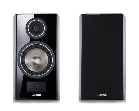 Canton SMART VENTO 3 diffusori acustici nero lucido da stand attivi con connessione wireless (COPPIA) - TechSoundSystem.com