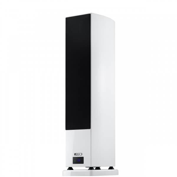 Canton SMART VENTO 9 diffusori acustici BIANCO lucido da pavimento attivi con connessione wireless (COPPIA) - TechSoundSystem.com