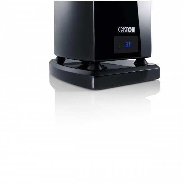 Canton SMART VENTO 9 diffusori acustici nero lucido da pavimento attivi con connessione wireless (COPPIA) - TechSoundSystem.com