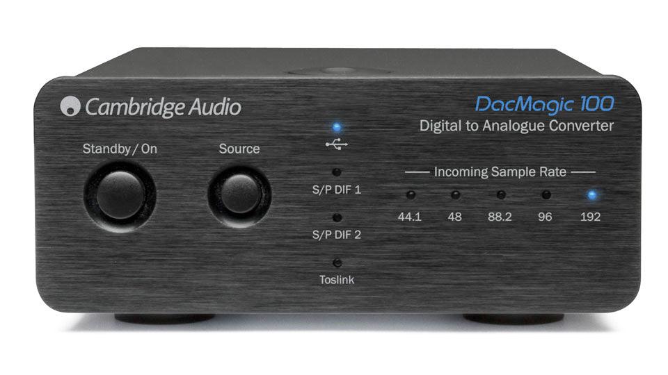 CAMBRIDGE AUDIO DAC MAGIC 100 Convertitore audio DAC Wolfson WM8740 ,Uscite phono RCA - TechSoundSystem.com