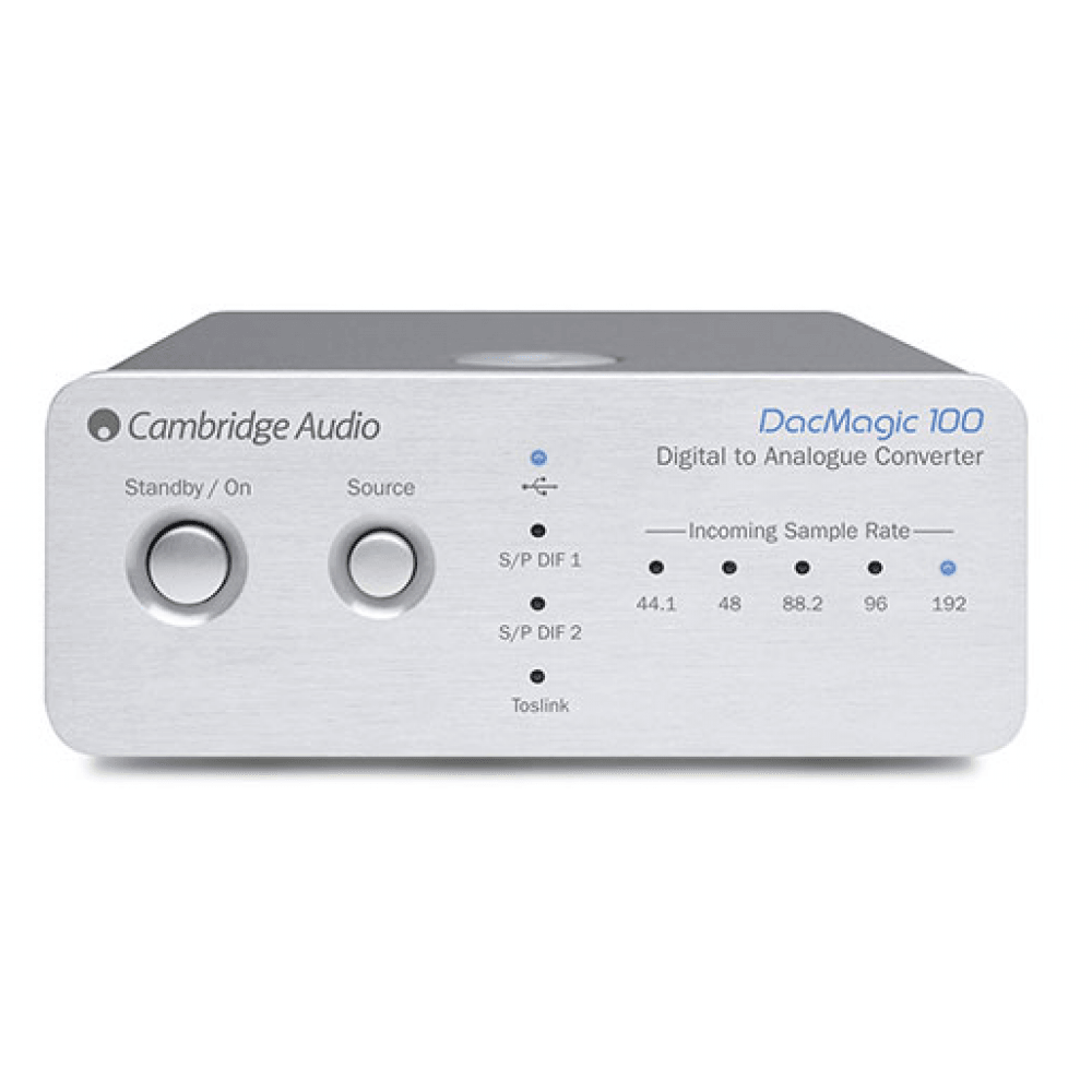 CAMBRIDGE AUDIO DAC MAGIC 100 Convertitore audio DAC Wolfson WM8740 ,Uscite phono RCA - TechSoundSystem.com