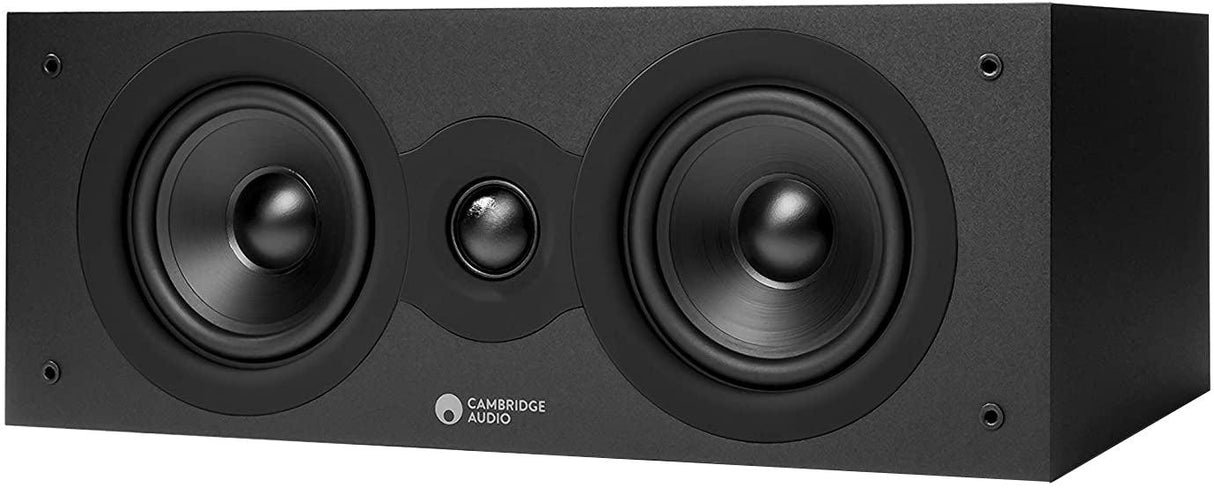 CAMBRIDGE AUDIO SX70 diffusore centrale nero 2 woofer da 100mm 100watt - TechSoundSystem.com