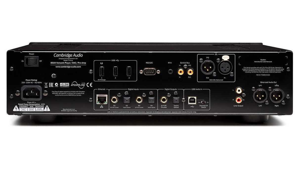 CAMBRIDGE AUDIO 851 N Streamer e Network Player - TechSoundSystem.com