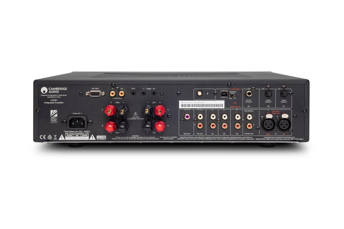 Cambridge Audio CXA81 Amplificatore integrato 2 x 80W DAC ESS SABRE - TechSoundSystem.com