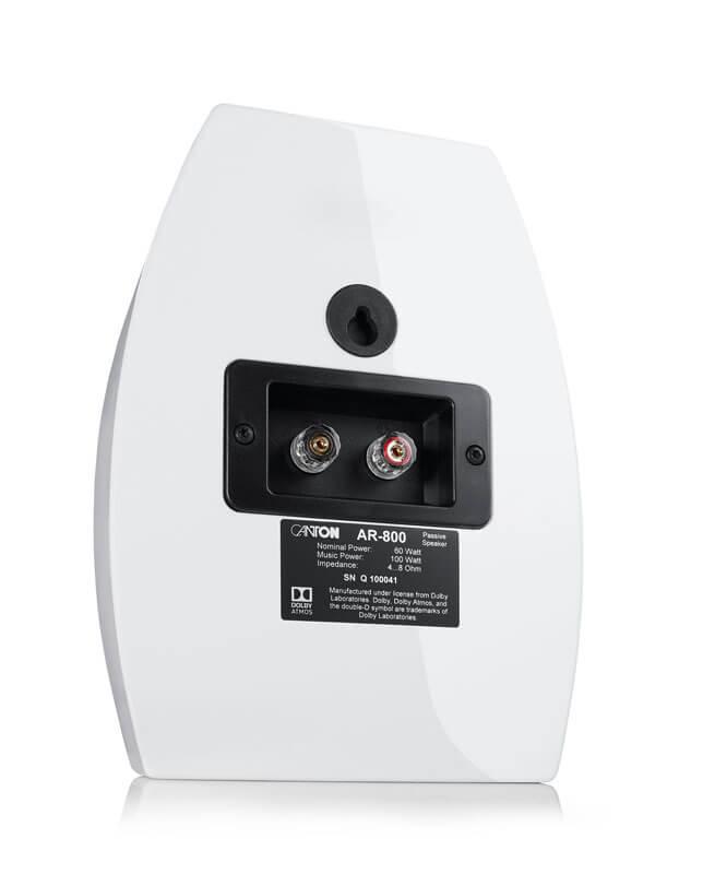Canton VENTO AR 800 diffusore acustico compatto colore bianco a 2 vie -100W abilitato Dolby Atmos (COPPIA) - TechSoundSystem.com