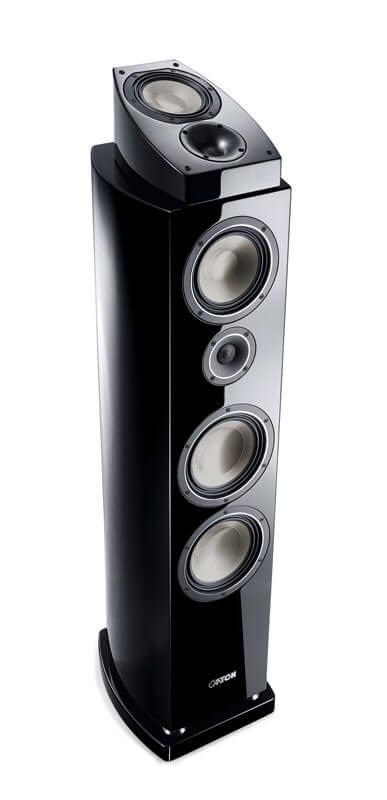Canton VENTO AR 800 diffusore acustico compatto colore nero a 2 vie -100W abilitato Dolby Atmos (COPPIA) - TechSoundSystem.com