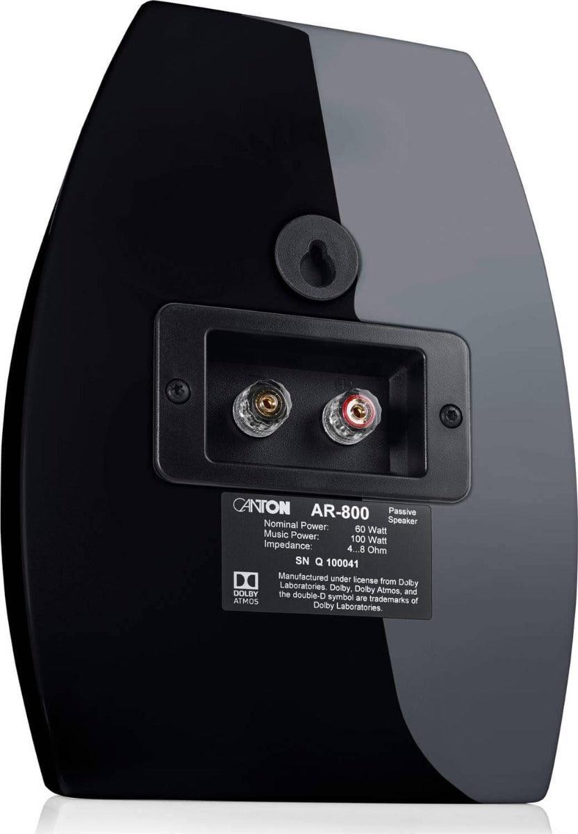 Canton VENTO AR 800 diffusore acustico compatto colore nero a 2 vie -100W abilitato Dolby Atmos (COPPIA) - TechSoundSystem.com