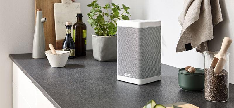 Canton Smart Soundbox 3 bianco DIffusore wifi multiroom streaming audio - TechSoundSystem.com