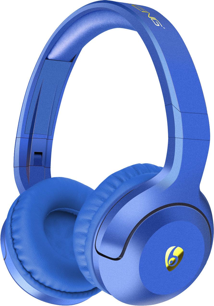 OVLENG BT 601BL Cuffia bluetooth blu con mp3 - TechSoundSystem.com